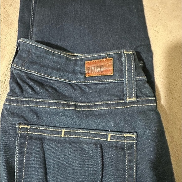 PAIGE Size 25 Skyline Ankle Peg Jeans (measures 25x29) Blue - Picture 8 of 12